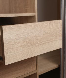 Empty,Sliding,Wardrobe,Close-up.,Furniture,For,Home